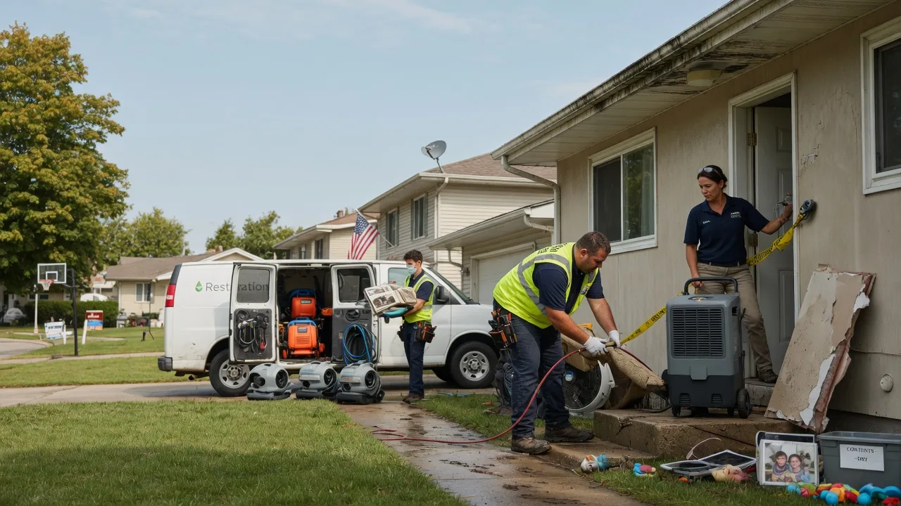 Water Damage Restoration in Gibson Island, MD near me